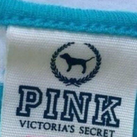 Pink by Victoria's Secret Striped Racerback Tank Top - Picture 8 of 16